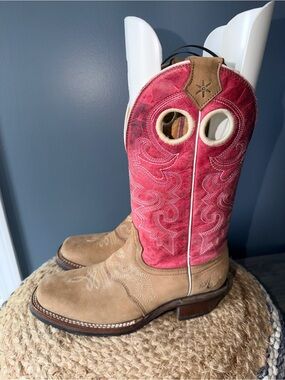 Tombstone Arena Queen Rose Cowgirl Boots